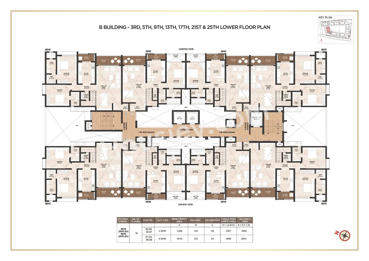 Pride World City Montreal Floor plan 5